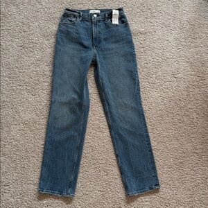Abercrombie & Fitch Women's The 90’s Straight Ultra High Rise